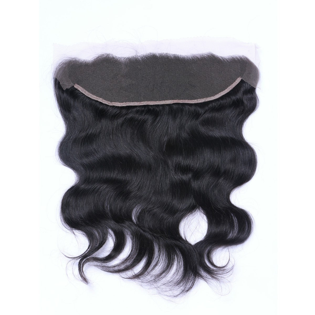 Body Wave 13x4 Virgin Human Hair Natural Black HD Frontal