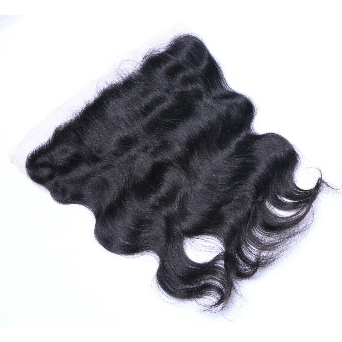 Body Wave 13x4 Virgin Human Hair Natural Black HD Frontal