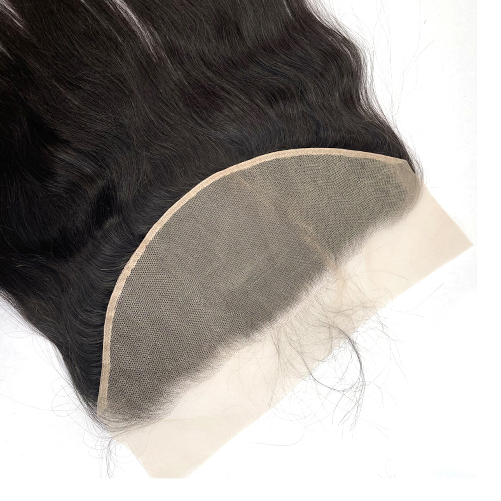Body Wave 13x4 Frontal Lace Wig Natural Black 200% Density