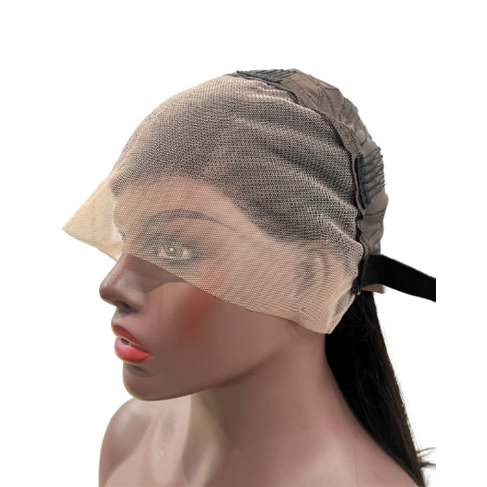 Straight Full Frontal 13*4 HD Lace Wig Natural Black